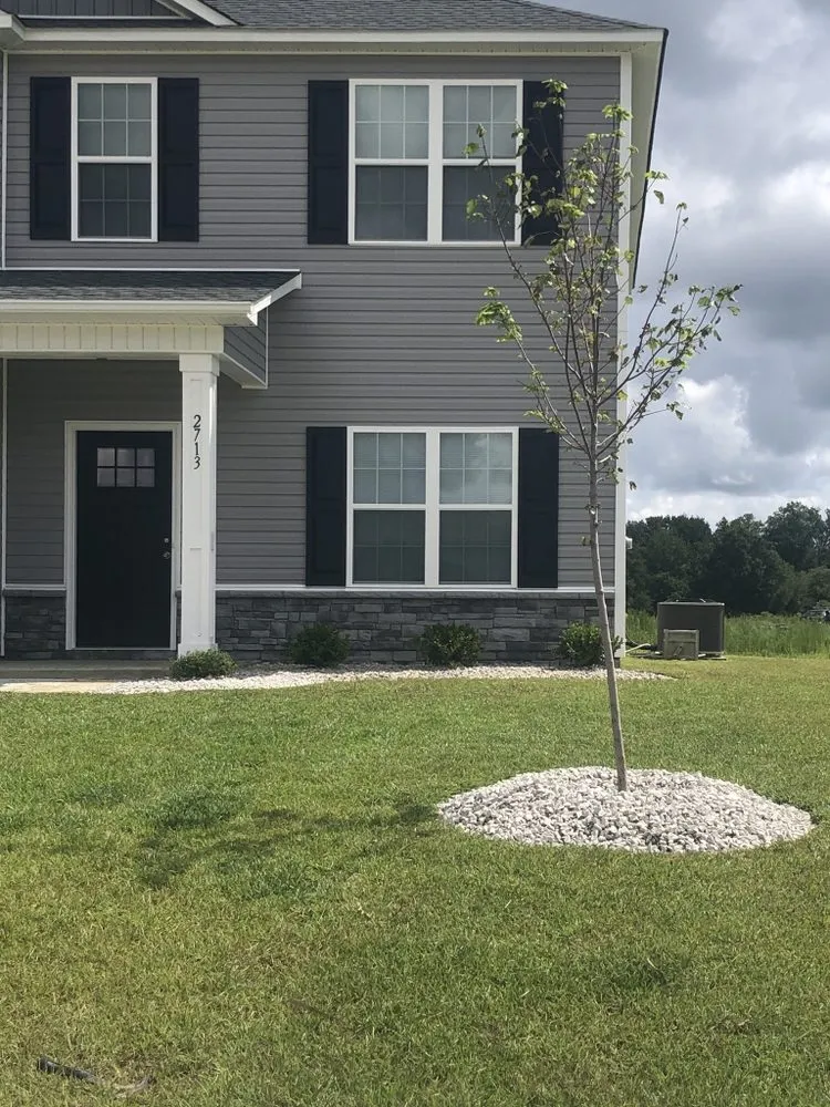 Professional landscape installation for residential properties across New Bern, NC - G&R General Service