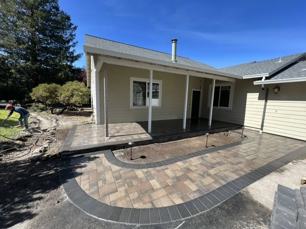 Custom garden landscaping in San Rafael, CA - GR Paver