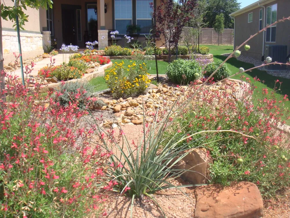 Trusted landscape installation in Round Rock, TX by Grace Garden Designs