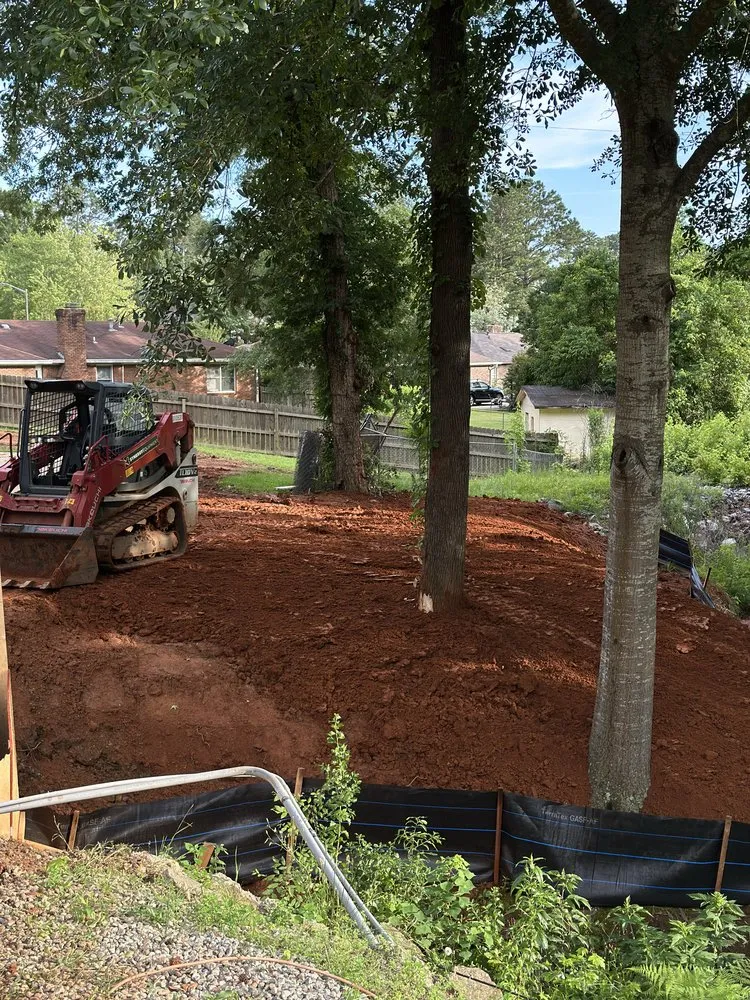 Custom landscape design for year-round maintenance across Roberta, GA - Grace Land Management & Excavation