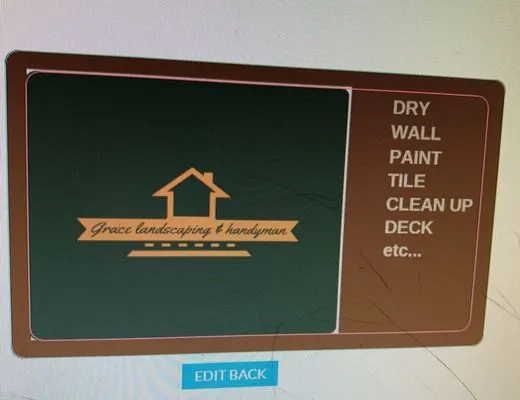 Grace Landscaping & Handyman Logo