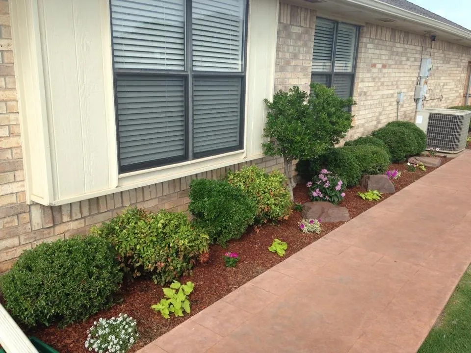 Custom lawn mowing service in Midwest City, OK by Grace Lawn And Landscape