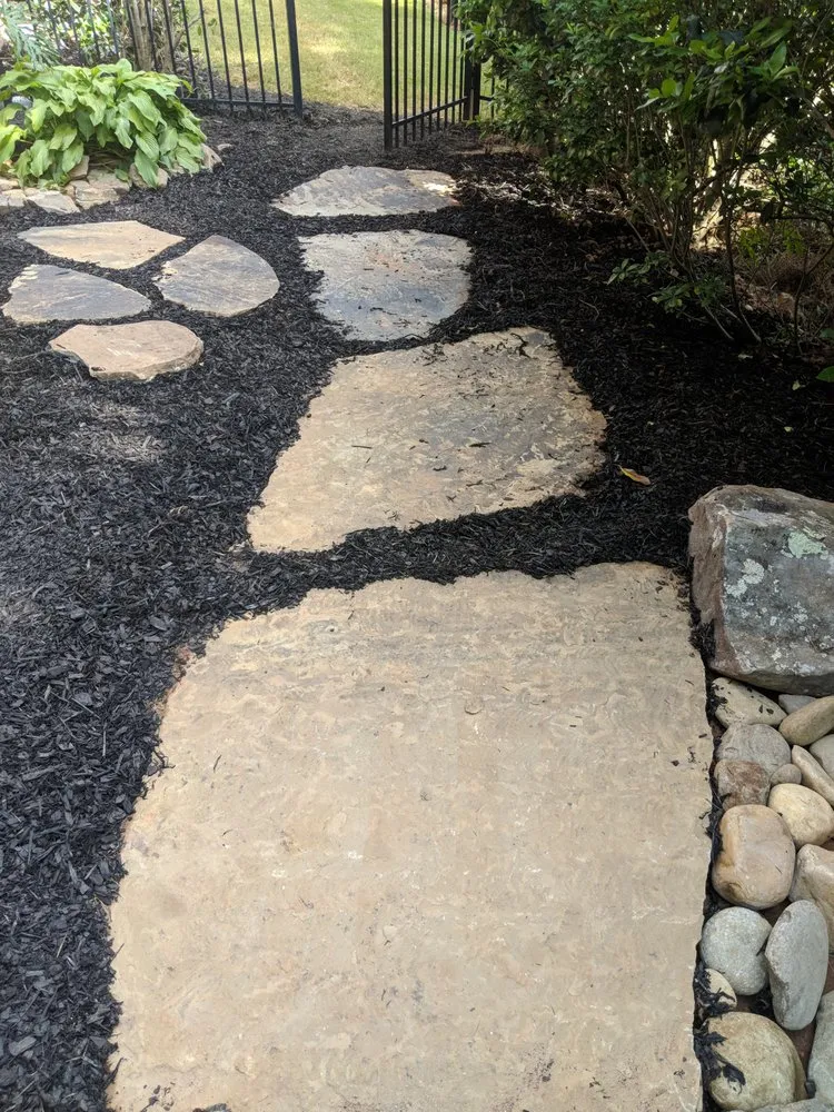 Custom landscaping services with custom design across Acworth, GA - Graceful Gardens