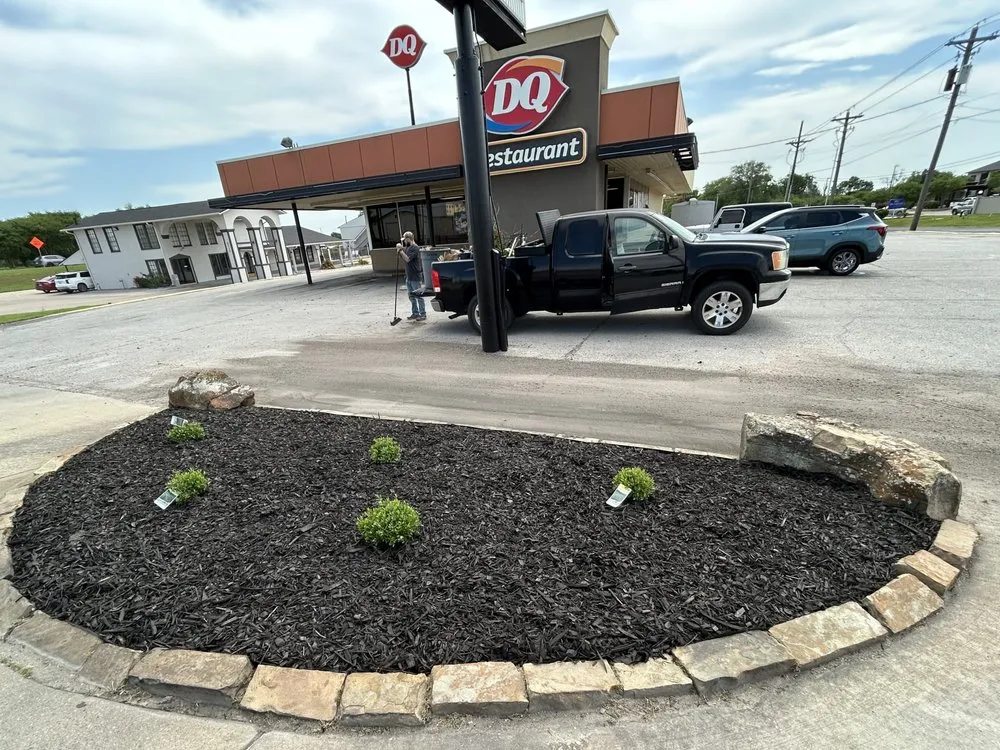 Professional lawn care service in College Station, TX by Graceful Gardens