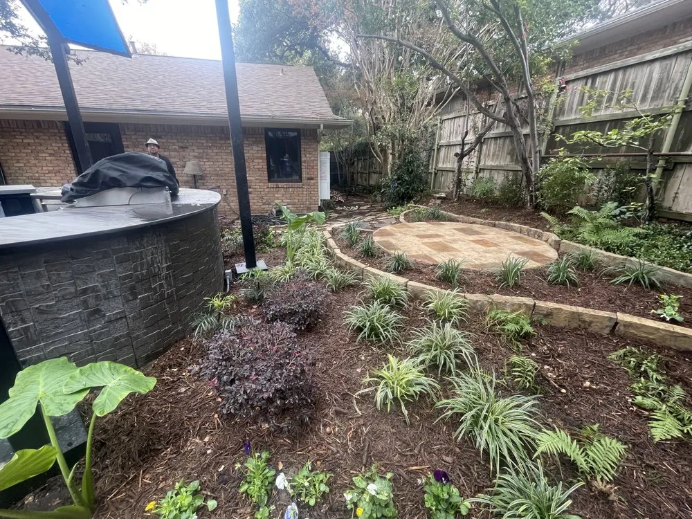 Trusted yard maintenance in Garland, TX by Graceful Landscapes