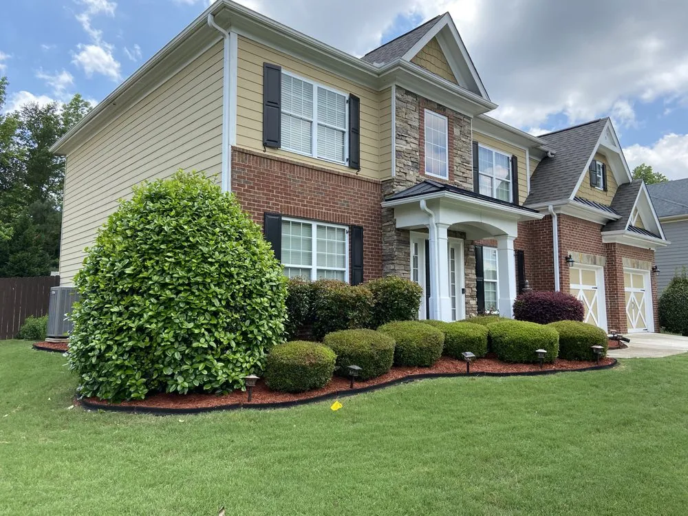 Affordable yard maintenance for beautiful yards in Dallas, GA by Graceland Landscaping