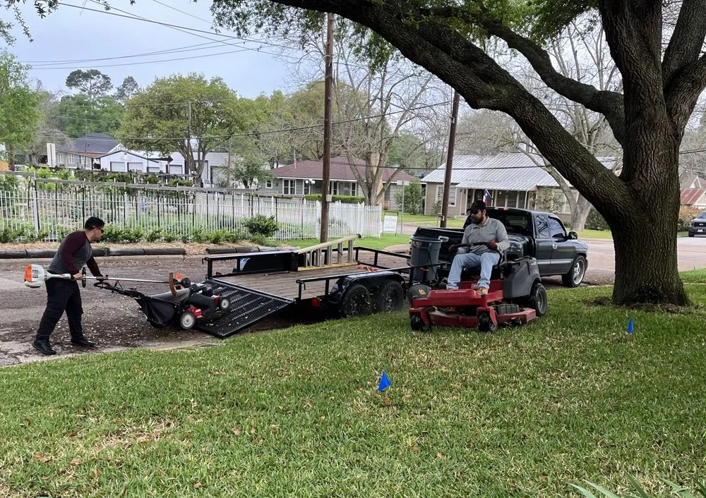 Reliable outdoor landscaping in Brenham, TX by Graciano's Lawn Service