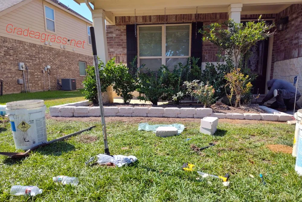 Top-rated lawn mowing service for outdoor upgrades in Katy, TX by Grade A Grass Lawn Care