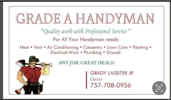 Grade A Handyman Logo
