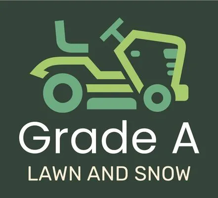 Grade A Lawn and Snow Logo