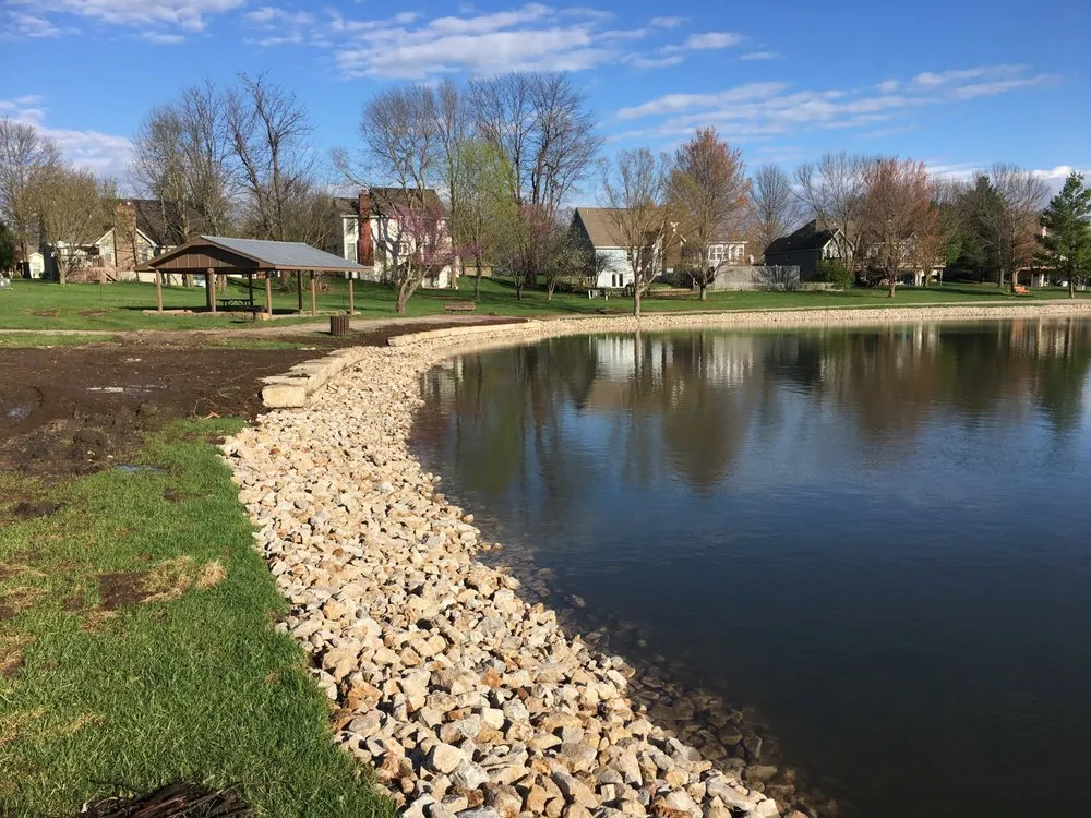 Professional garden landscaping near you in Peculiar, MO by Gradex Company