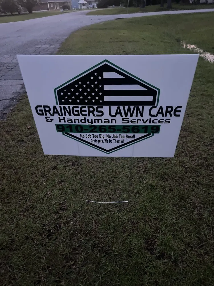 Expert residential landscaping near you in Hubert, NC by Graingers Lawn Care & Handyman Services