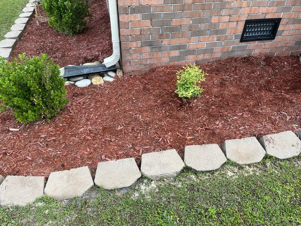 Local outdoor landscaping near you in Hubert, NC by Graingers Lawn Care & Handyman Services