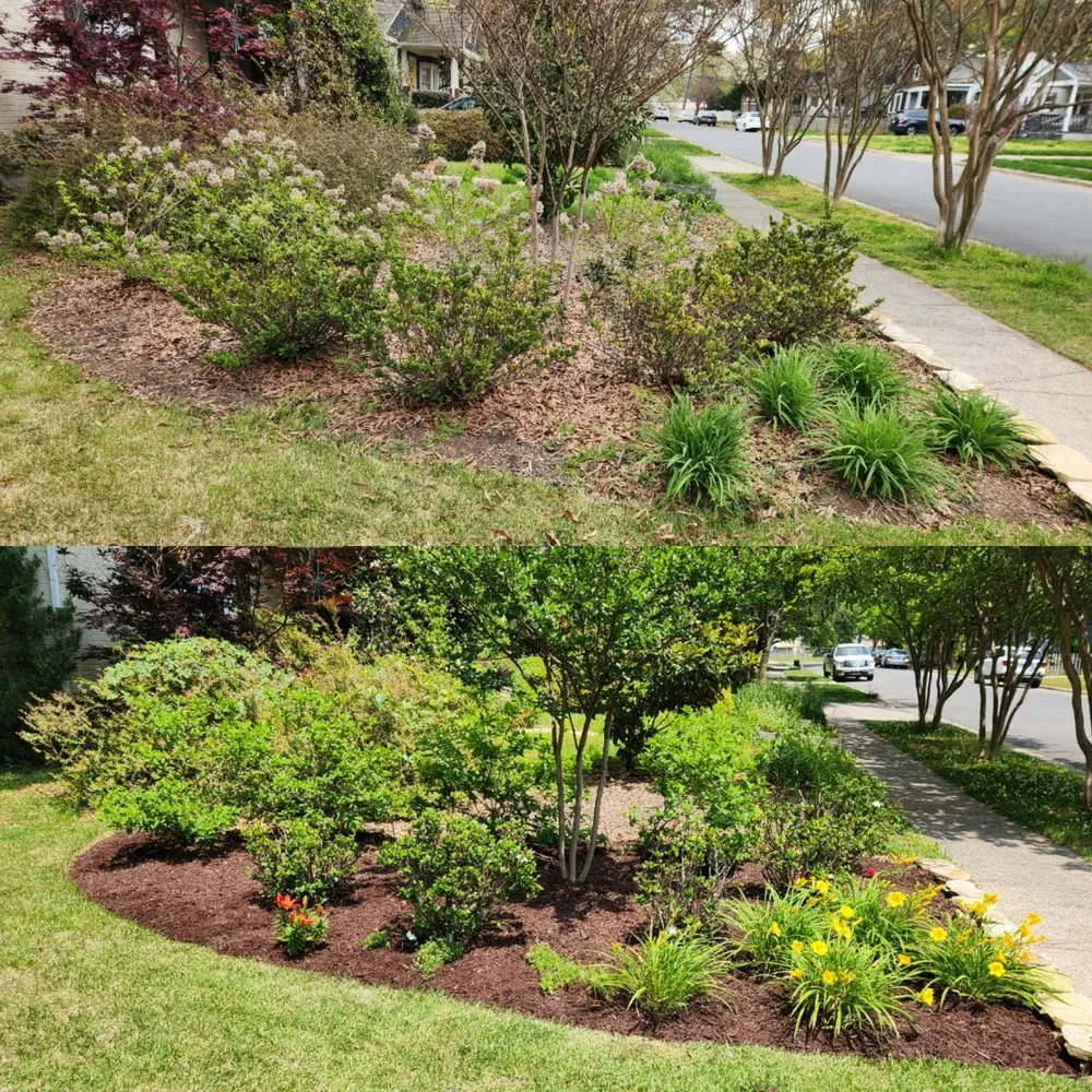Custom outdoor landscaping in Charlotte, NC - Gramma's Lawn Landscaping
