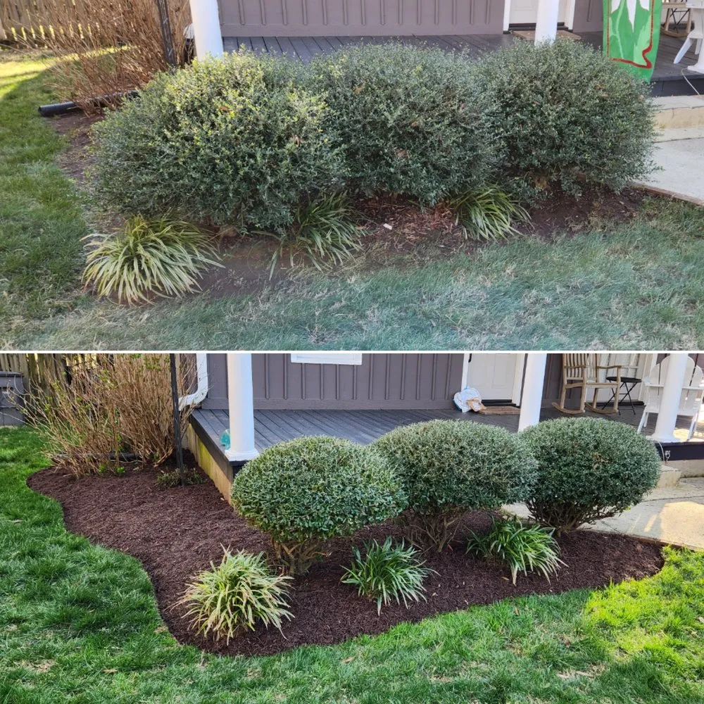 Custom garden landscaping in Charlotte, NC - Gramma's Lawn Landscaping