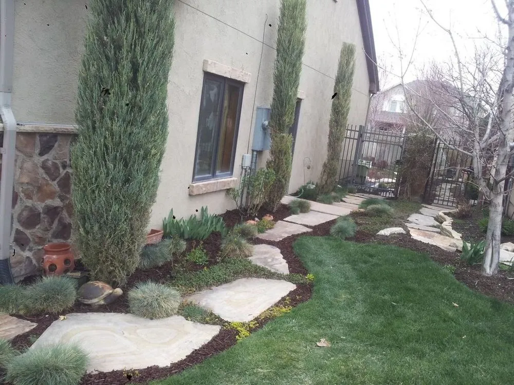 Affordable lawn mowing service with custom design across West Jordan, UT - Granados Dx Landscaping