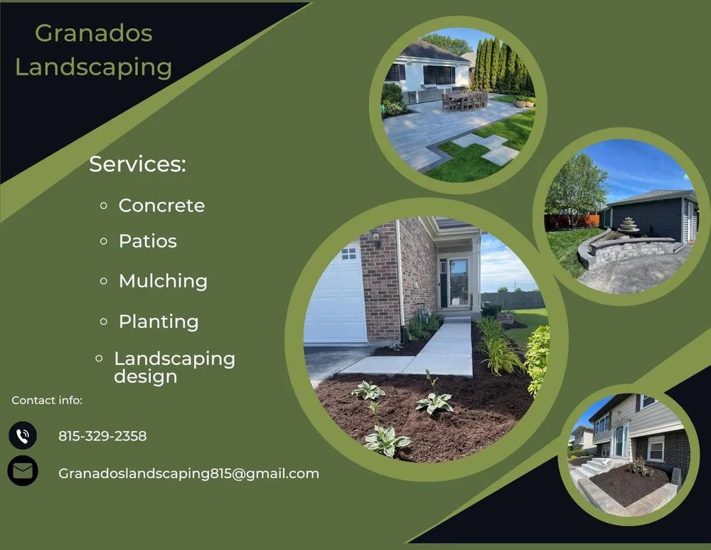 Professional residential landscaping for residential properties in Joliet, IL by Granados Landscaping