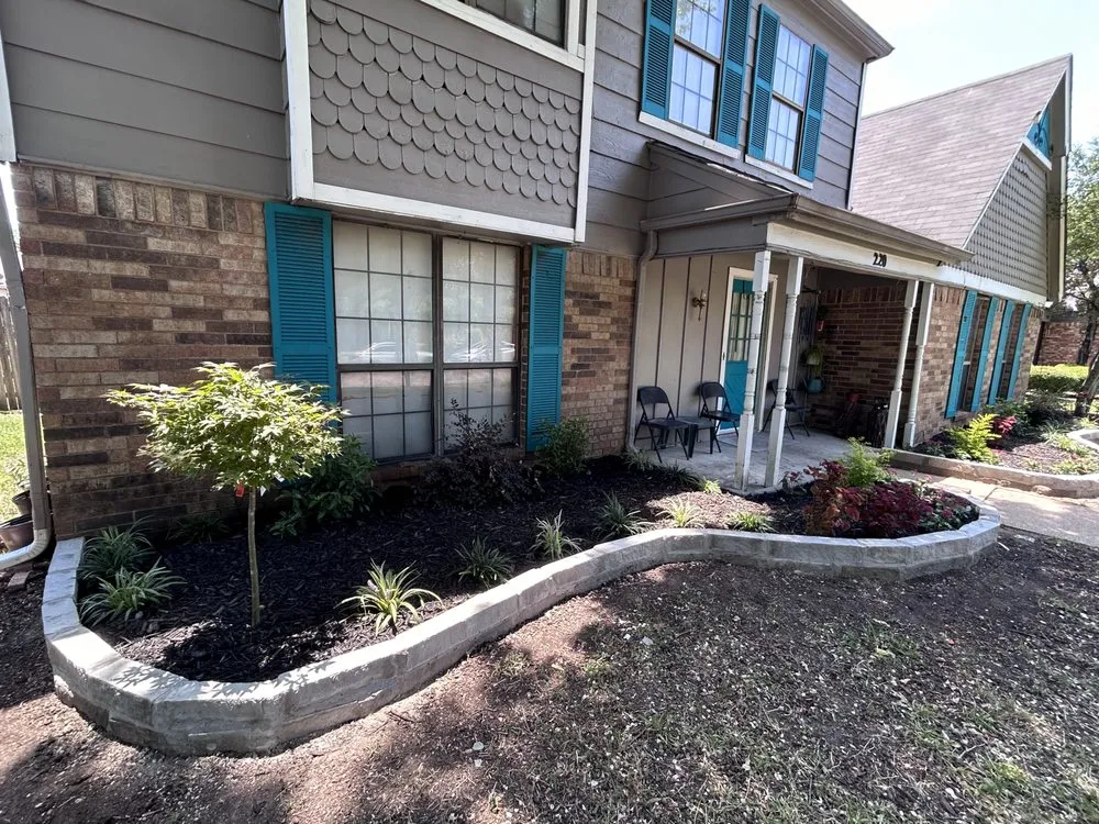 Expert landscape design for residential properties in Mesquite, TX by Granados Paradise Landscaping