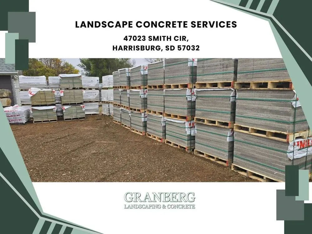 Professional landscape design experts serving Harrisburg, SD - Granberg Landscaping & Concrete