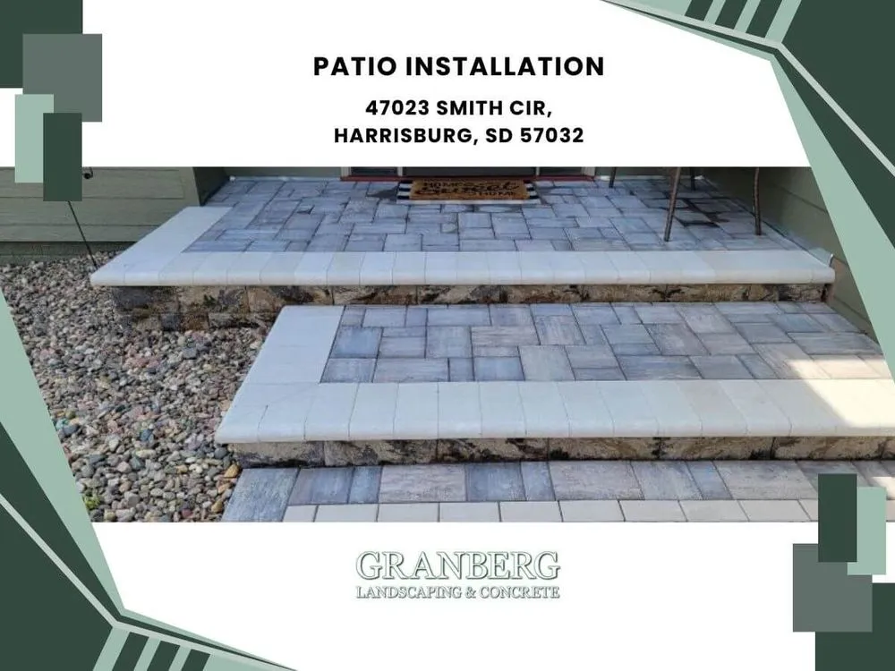 Reliable outdoor landscaping with custom design across Harrisburg, SD - Granberg Landscaping & Concrete