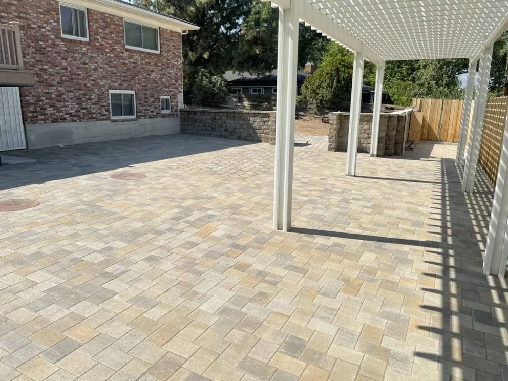 Custom lawn mowing service for residential properties in Sparks, NV by Grand Design Landscape