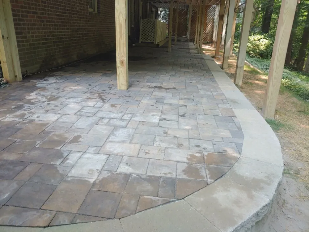 Top-rated residential landscaping with custom design in Raleigh, NC by Grand Design