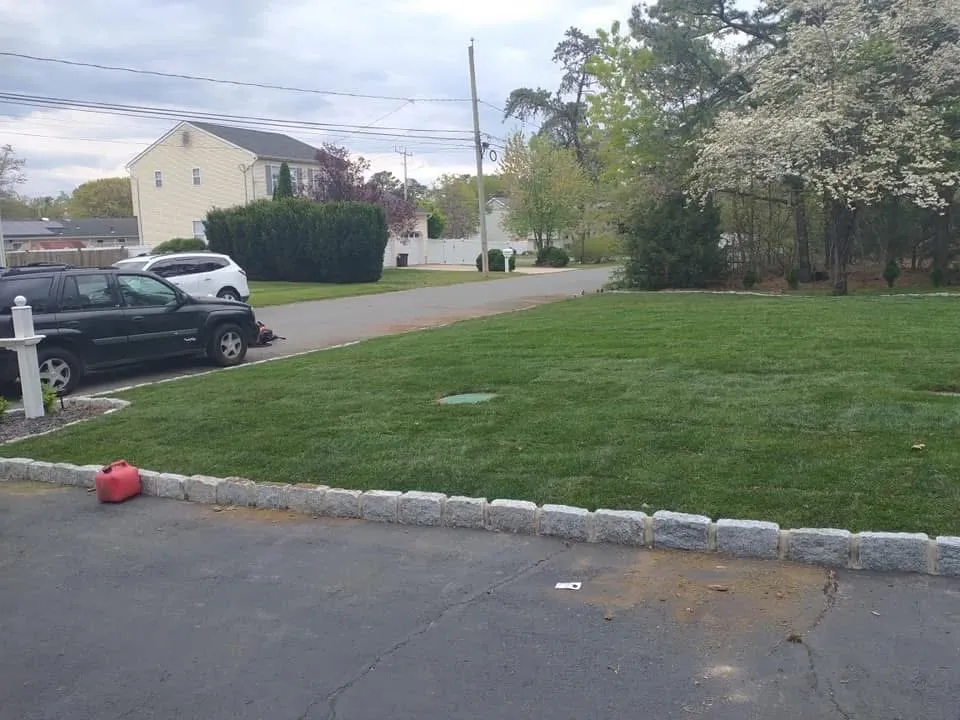Custom outdoor landscaping in Jackson Township, NJ by Grand Landscaping
