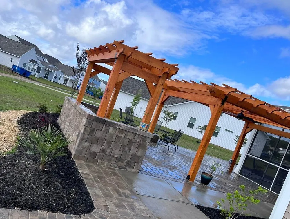 Expert yard cleanup service with custom design across Pooler, GA - Grand Outdoor Designs