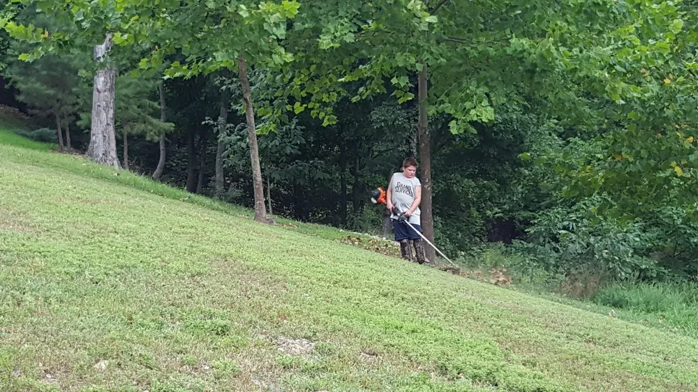 Local lawn care service in Afton, OK by Grand Services Outdoor Maintenance