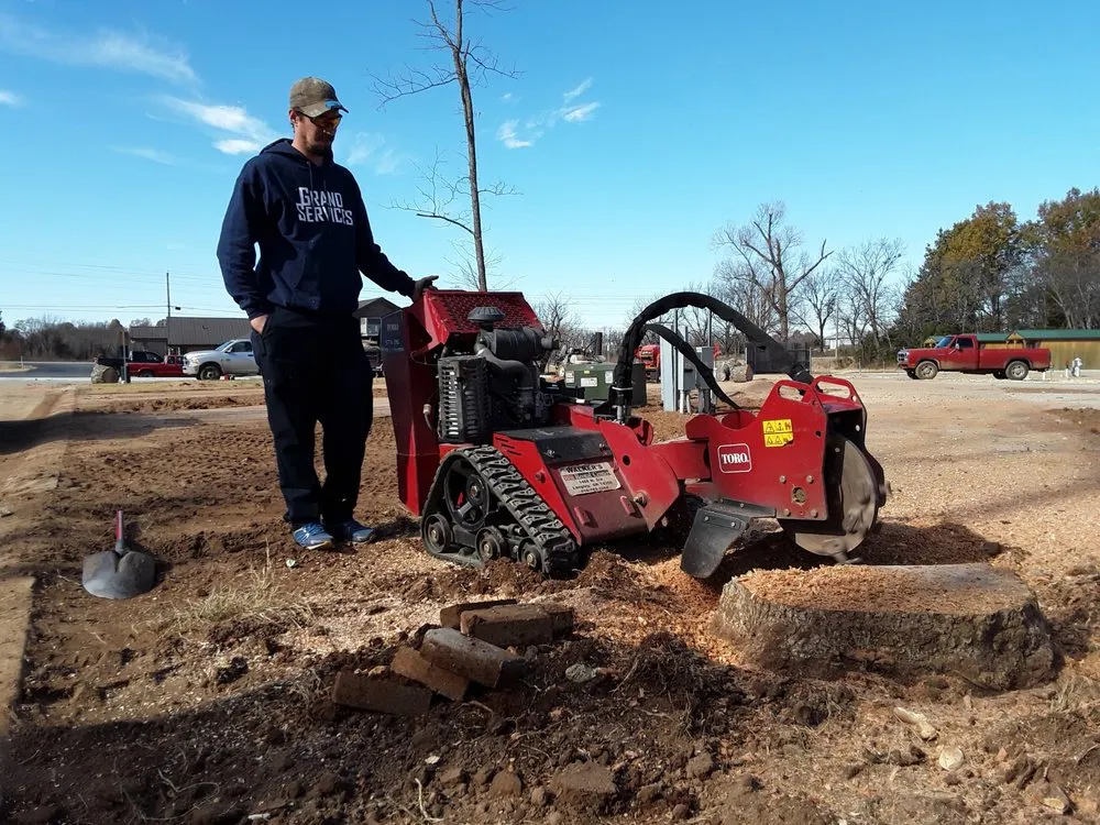 Local residential landscaping with custom design across Afton, OK - Grand Services Outdoor Maintenance