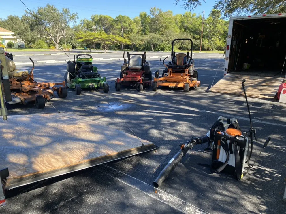 Custom yard cleanup service in Saint James City, FL - Grand Slam Lawn Care