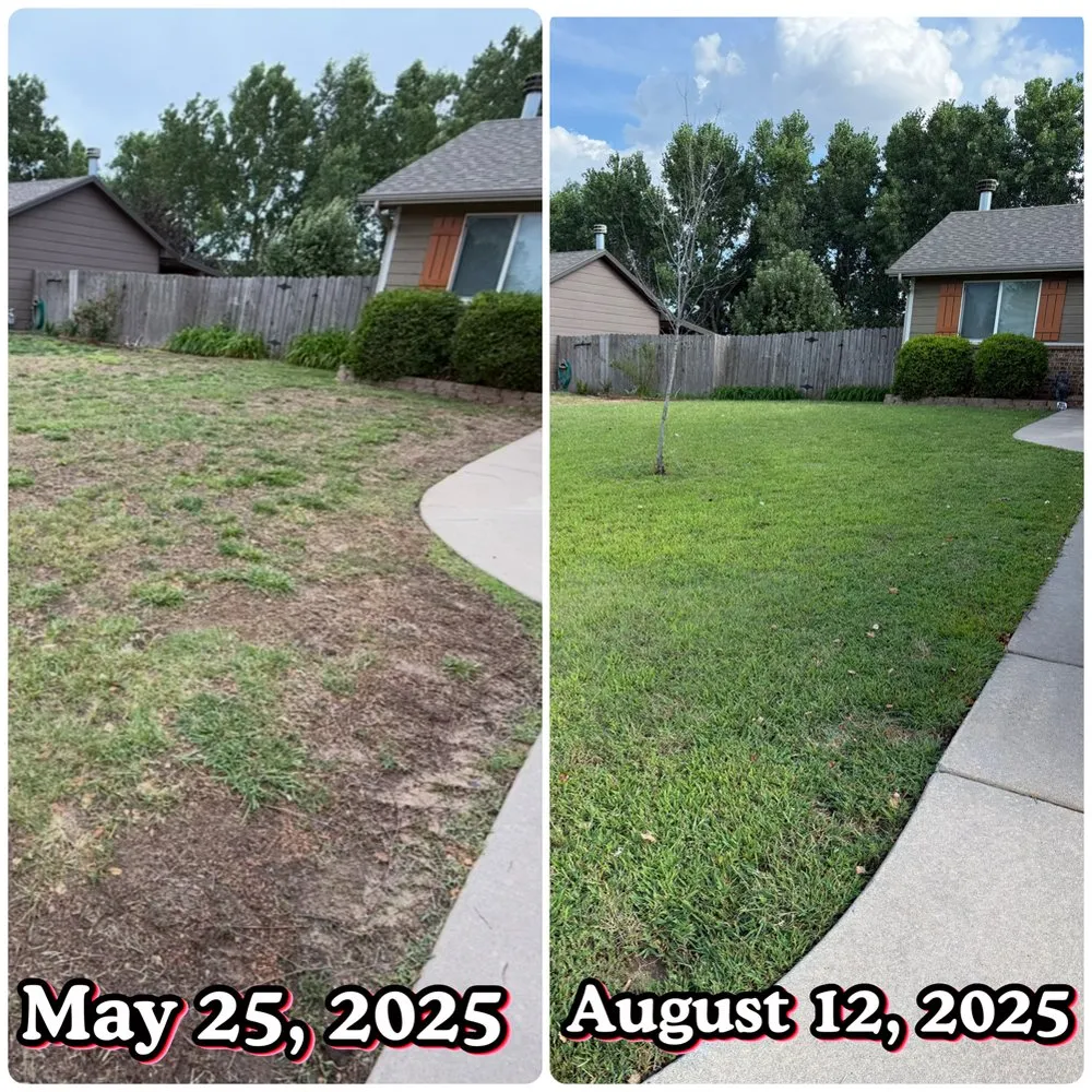 Custom lawn care service with custom design across Wichita, KS - Grand Slam Mowing and Power Washing