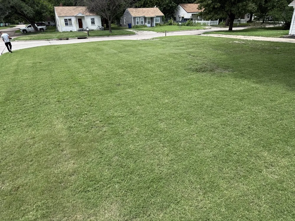 Expert landscape installation in Wichita, KS by Grand Slam Mowing and Power Washing