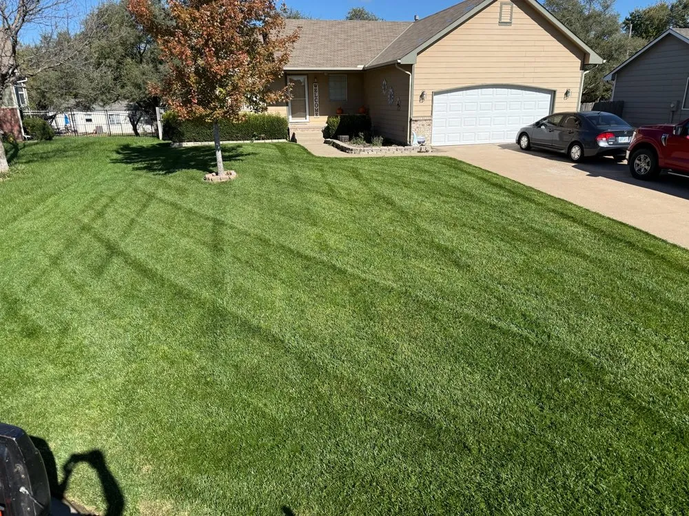 Expert lawn care service in Wichita, KS by Grand Slam Mowing and Power Washing