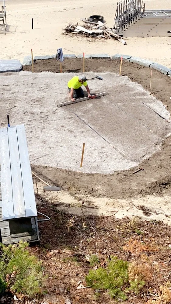 Professional outdoor landscaping for year-round maintenance across Cadillac, MI - Grand Traverse Bay Outdoor Services