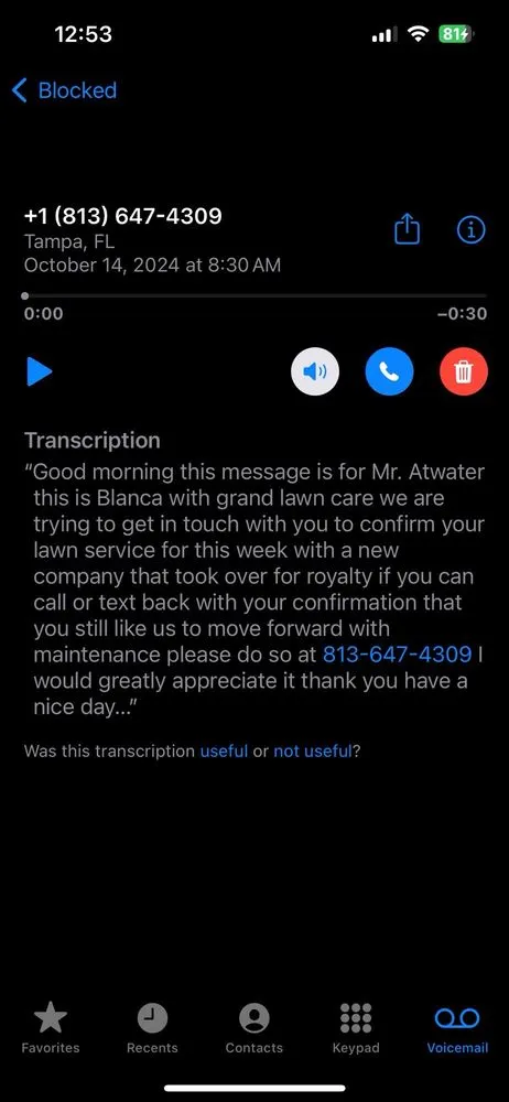 Expert residential landscaping experts serving Tampa, FL - Grand View Lawn Care