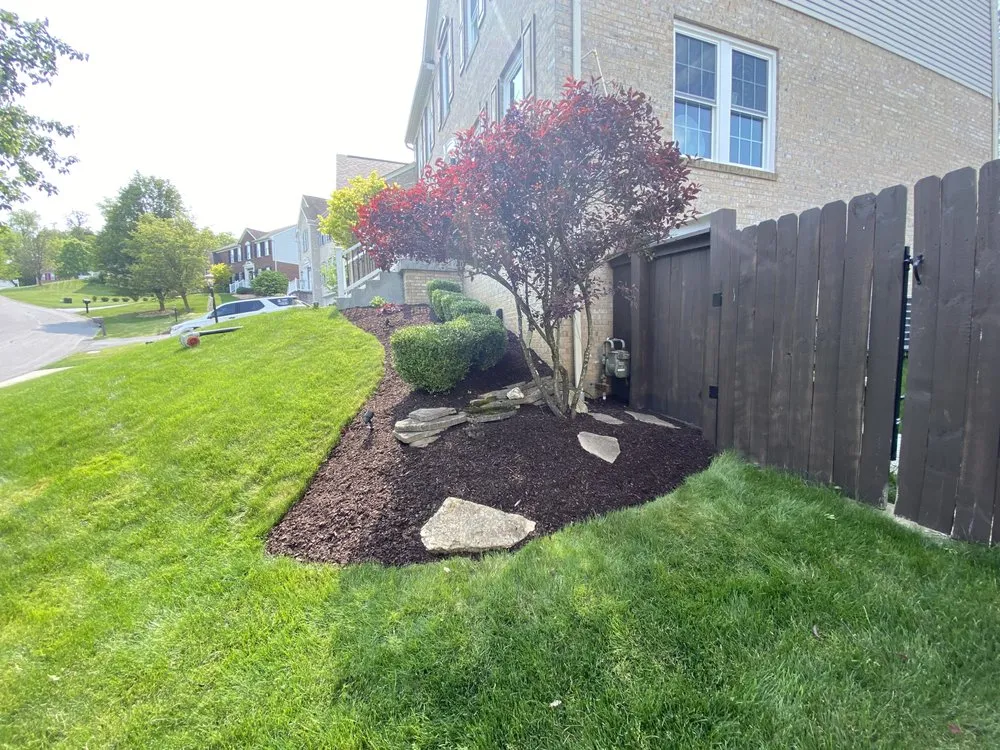 Affordable garden landscaping for residential properties in Washington, PA by Grandmaster Lawn & Landscape