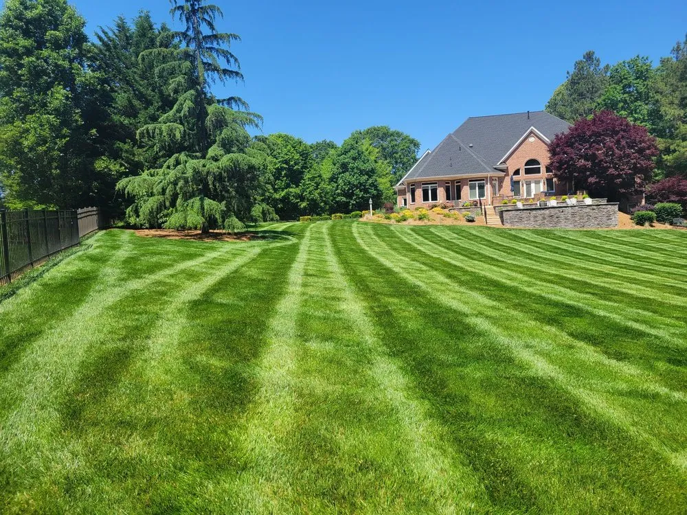 Top-rated garden landscaping for residential properties in Archdale, NC by Grandpaw's Full Tree Service and Landscaping