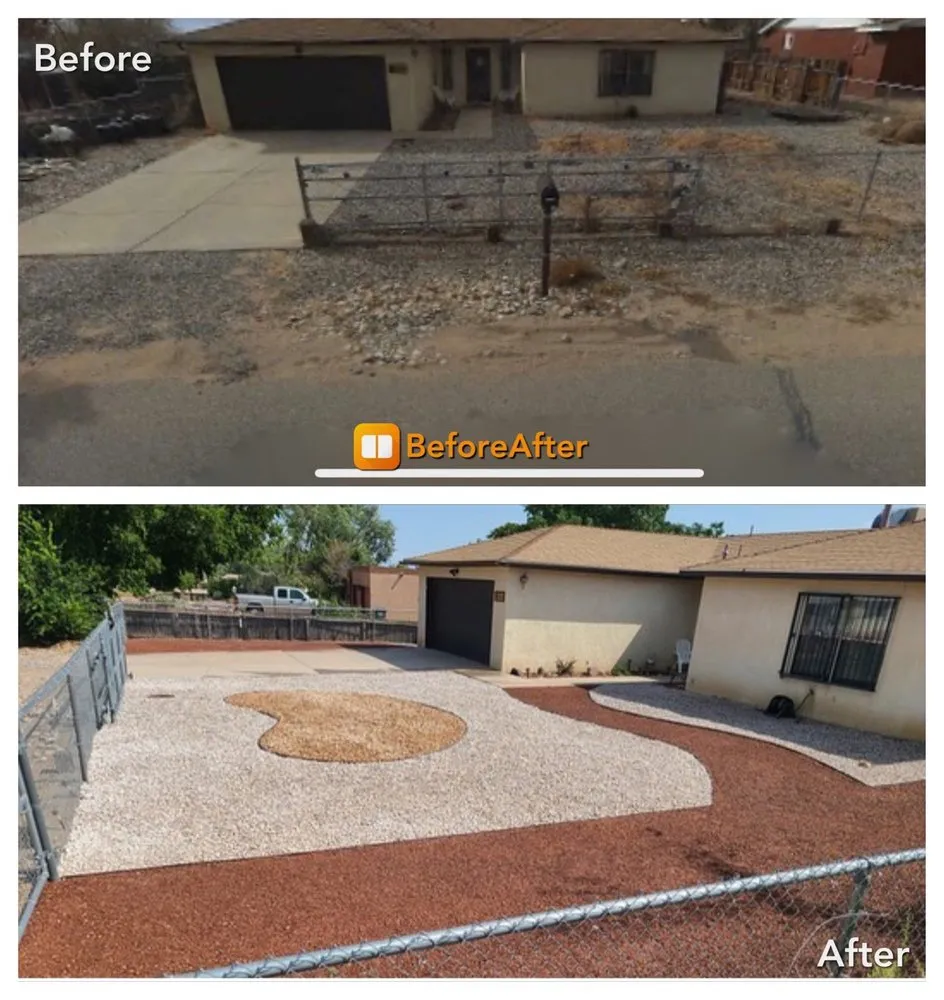 Local yard cleanup service in Albuquerque, NM by Grandscapes