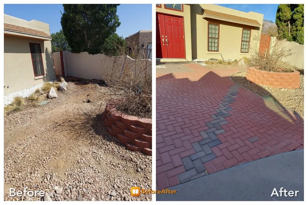 Professional garden landscaping in Albuquerque, NM by Grandscapes