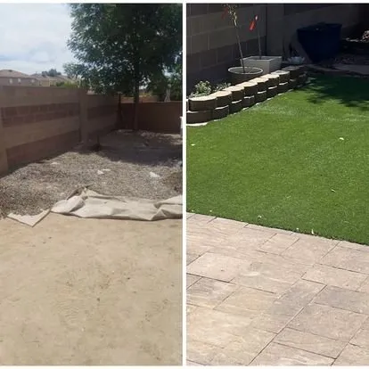 Top-rated yard cleanup service for homes across Albuquerque, NM - Grandscapes