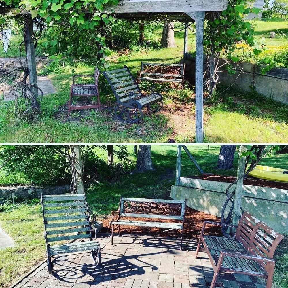 Custom landscape design near you across Hyannis, MA - Grandson’s Yard Work