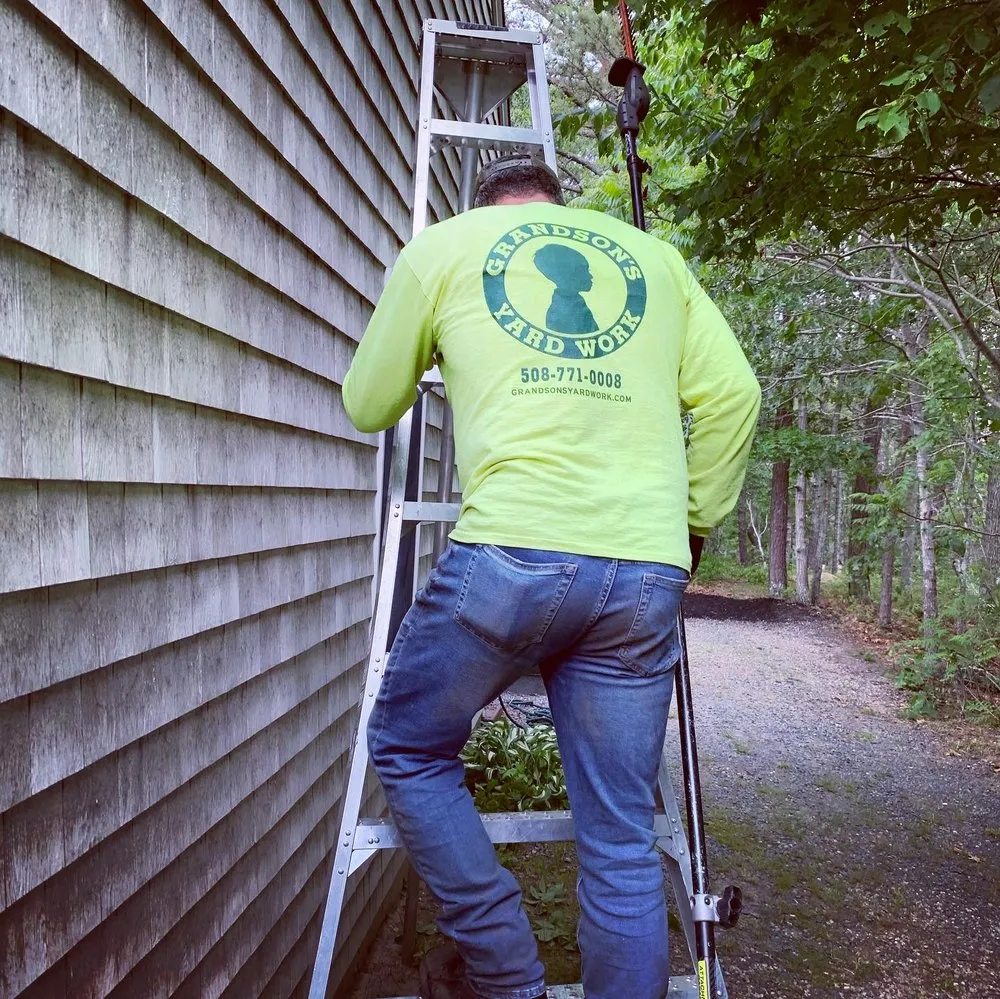 Affordable landscape installation in Hyannis, MA - Grandson’s Yard Work