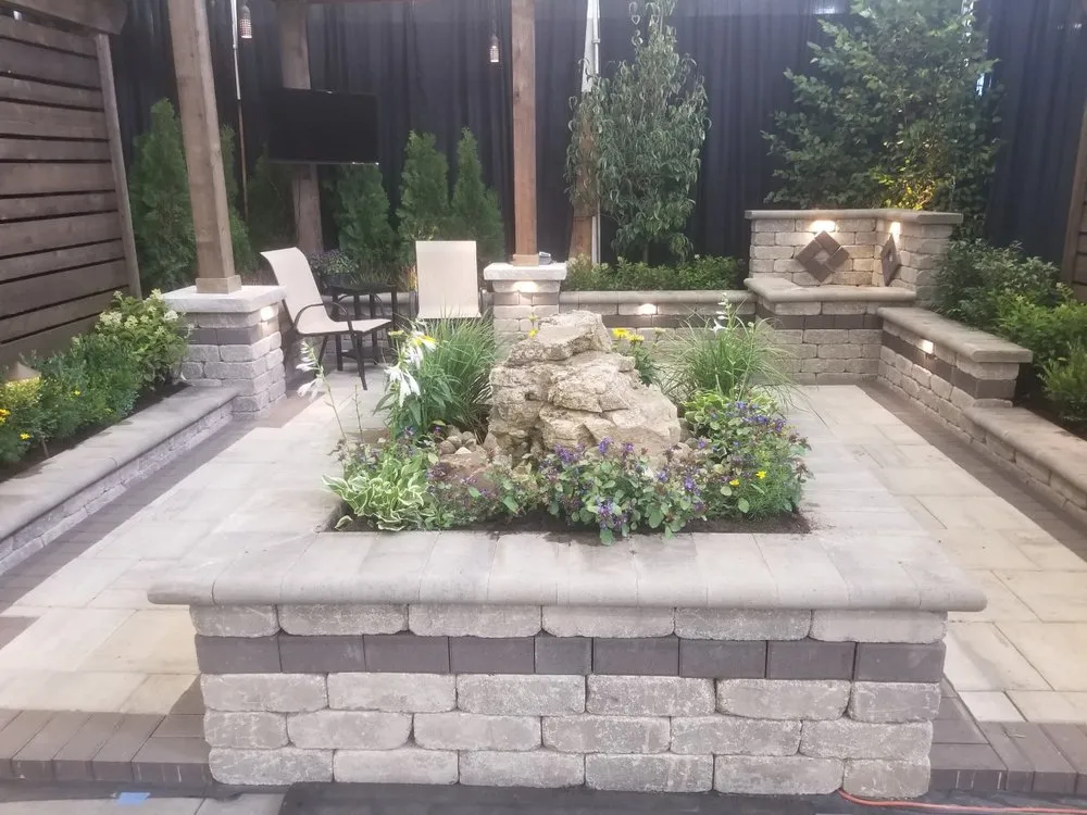 Custom lawn care service with custom design across Cicero, IN - GrandView Landscape & Irrigation