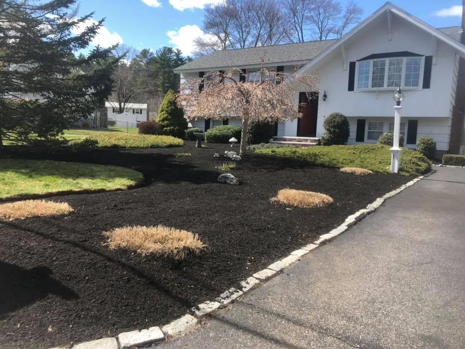 Custom lawn mowing service for outdoor upgrades across Stoughton, MA - GrandView Landscaping