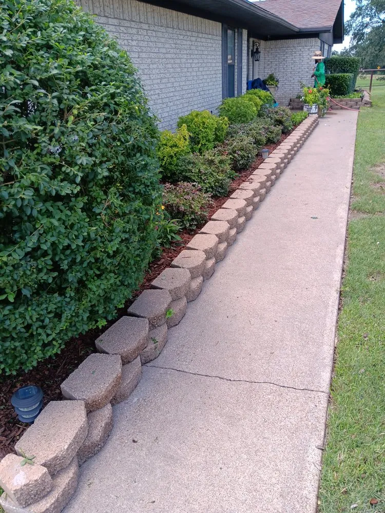 Expert landscaping services for outdoor upgrades in Point, TX by Granier's Handyman Services