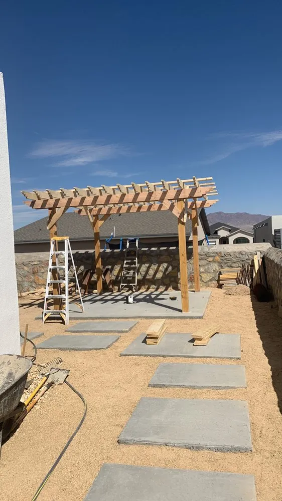 Professional landscaping services with custom design in Canutillo, TX by Granillo Total Construction