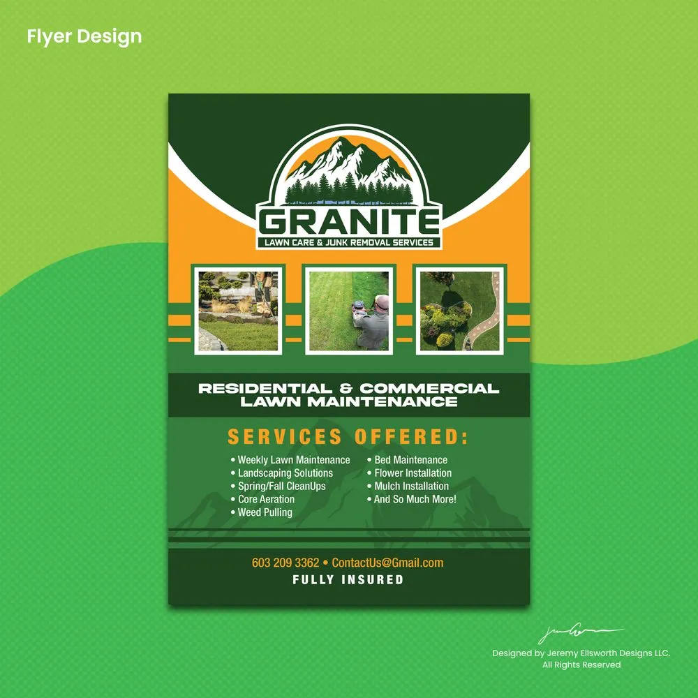 Trusted garden landscaping experts serving Keene, NH - Granite Lawn Care and Junk Removal Service