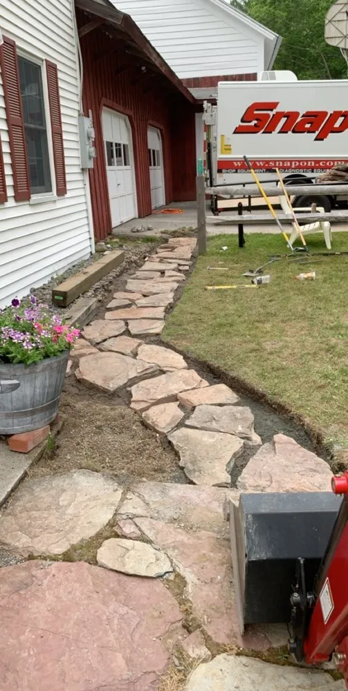 Professional outdoor landscaping for residential properties in Mount Sunapee, NH by Granite Roots Landscaping