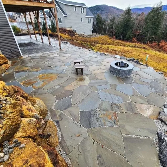 Local yard maintenance in Holderness, NH by Granite State Landscaping & Stonework